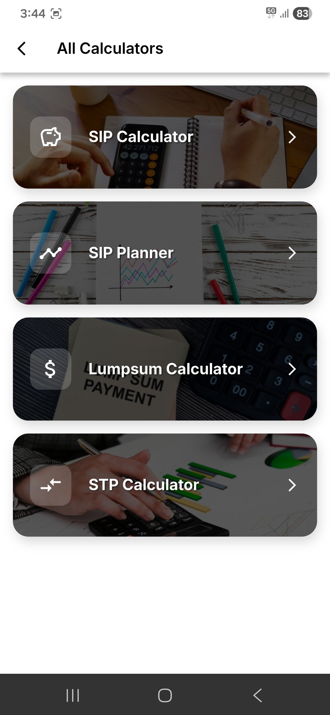 Customer App Screen